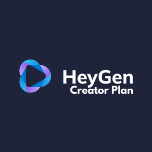 HeyGen AI – Creator Plan (25 Days Warranty)