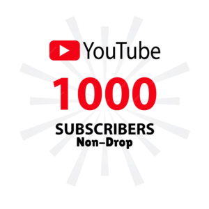 YouTube Subscribers – Non Drop (High Quality)